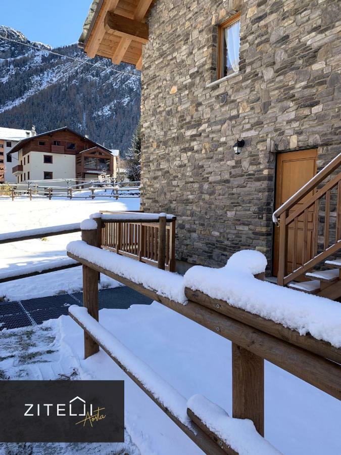 Zitelli Aosta Villa Cogne Exterior photo